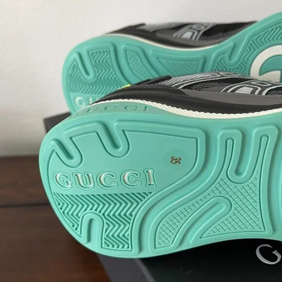 Gucci 623114 Fabric Sneakers shoes, Sz. Euro 35+ (US 5.5) - Picture 9 of 12